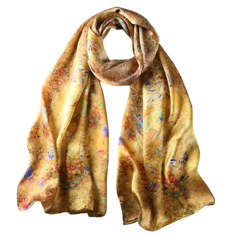 Foulard féminin en soie tendance