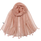 Foulard féminin en tissu viscose