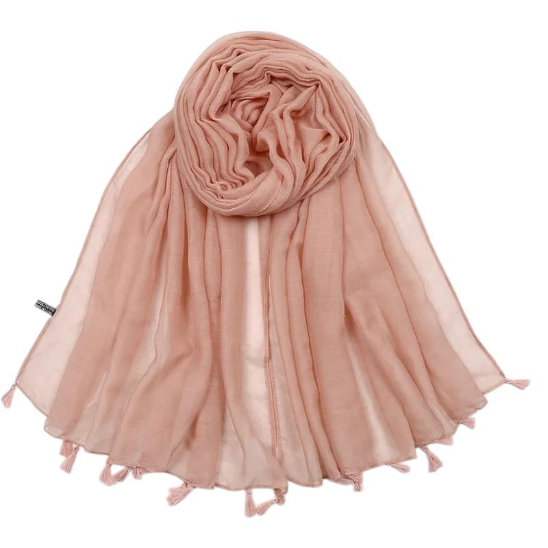 Foulard féminin en tissu viscose