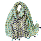 Foulard féminin façon chèche