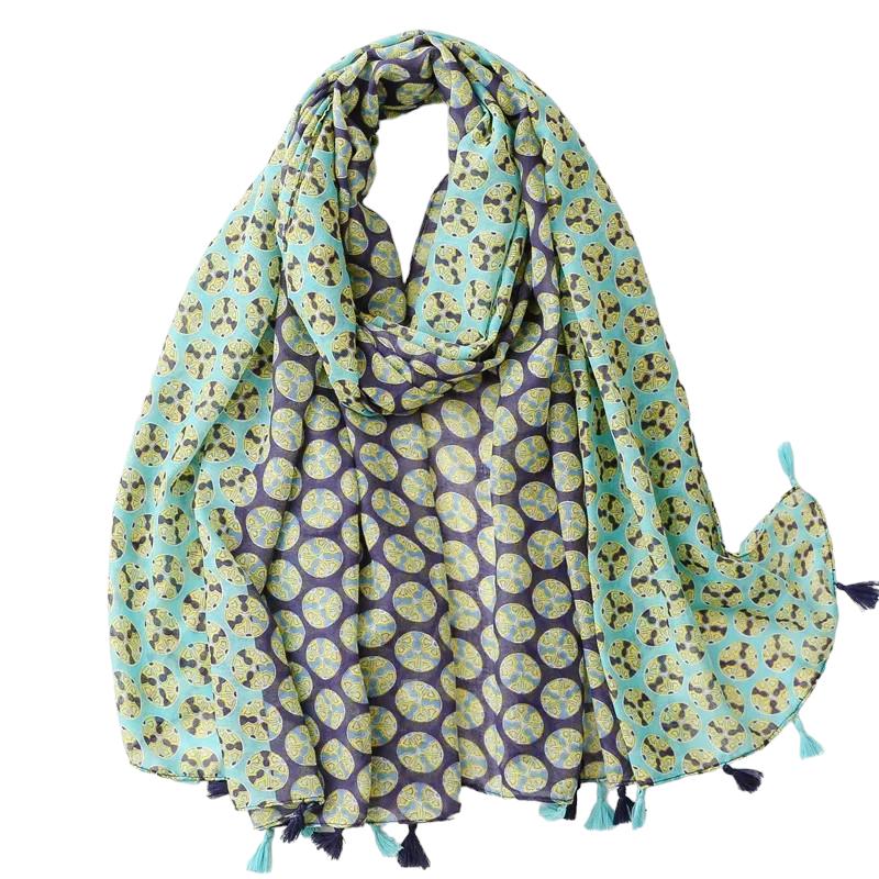 Foulard féminin façon chèche