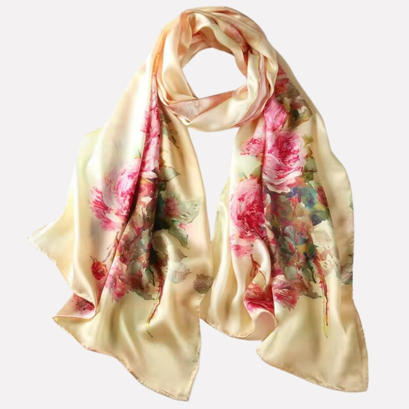 Foulard féminin tendance en soie