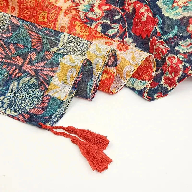 Foulard femme au style ethnique