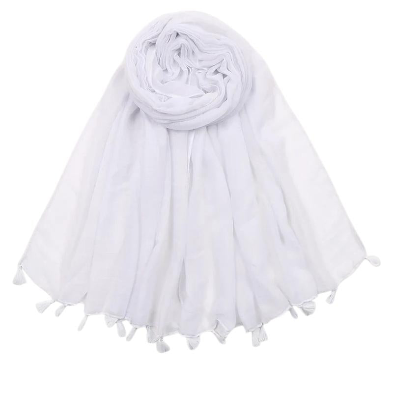 Foulard femme conçu en viscose
