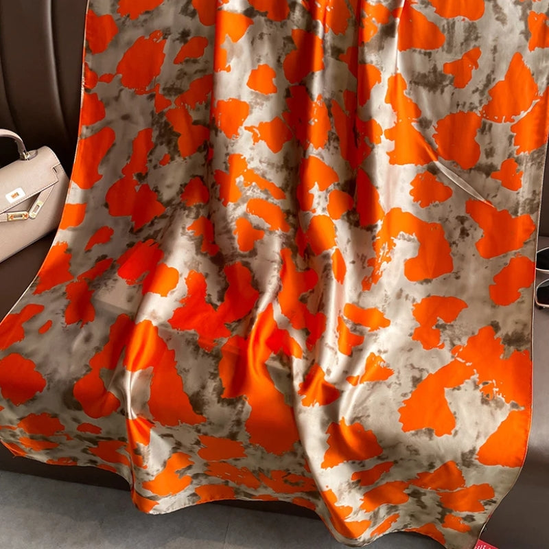Foulard femme de format long