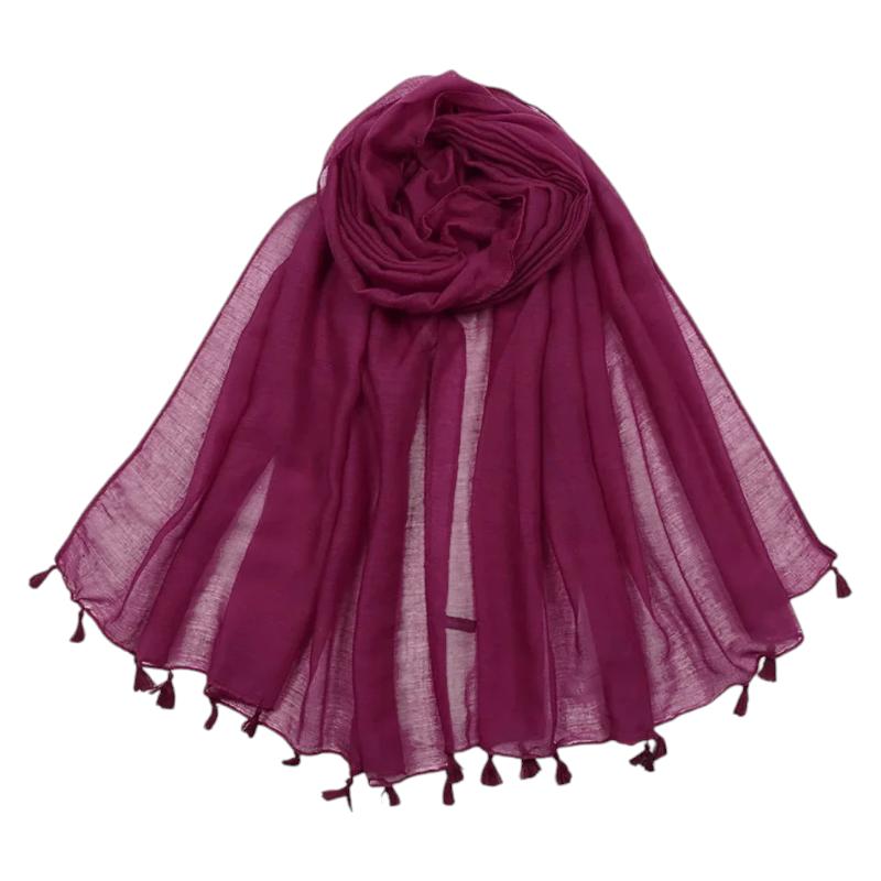 Foulard femme en viscose
