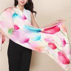 Foulard femme tendance en soie
