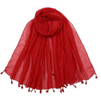 Foulard femme tout en viscose