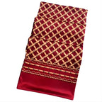 Foulard homme destiné au cou en soie