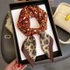 Orange and Beige
