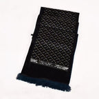 Foulard masculin en soie de type écharpe