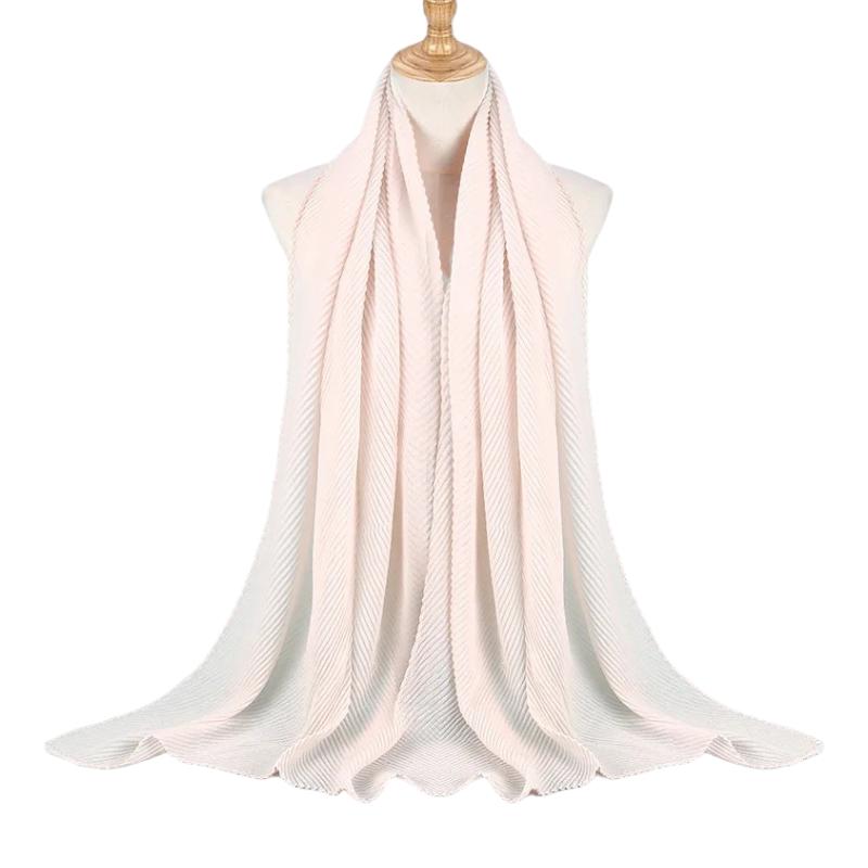 Foulard porté en étole