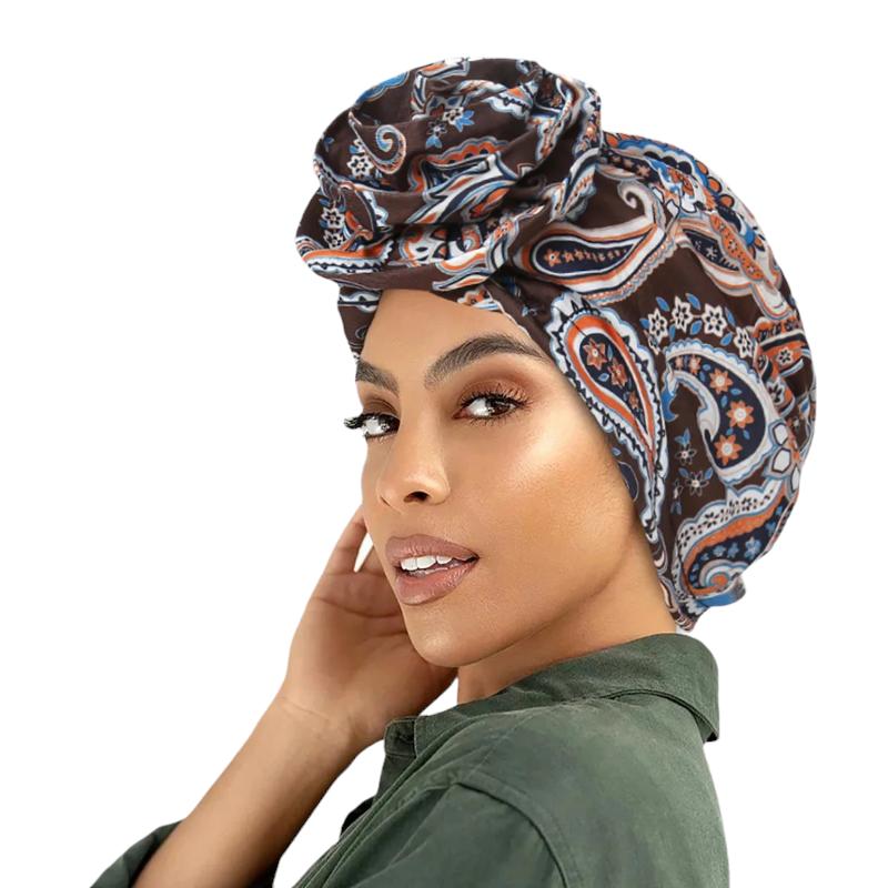 Foulard porté en turban