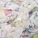 Foulard pour femme en soie à imprimé