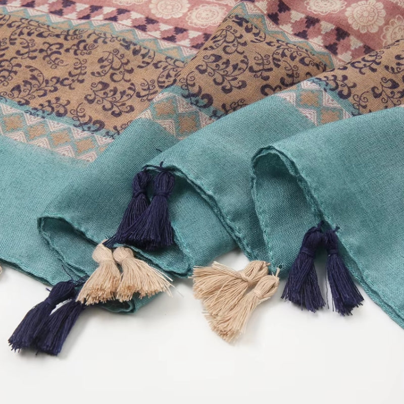 Foulard pour femme esprit chèche