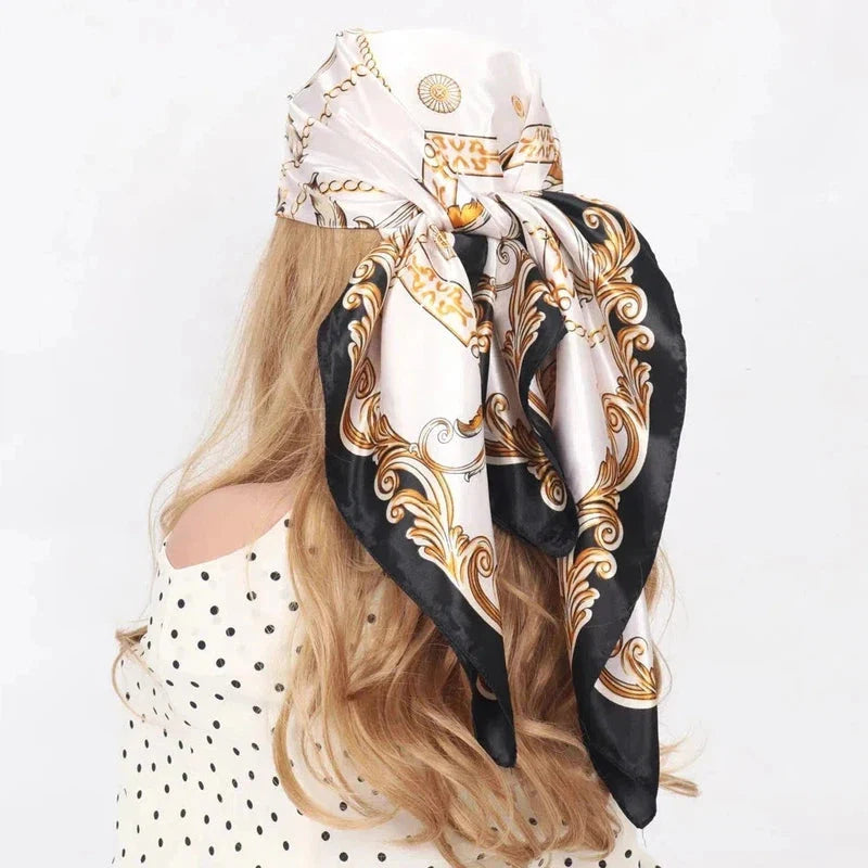 Foulard pour habiller les cheveux