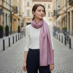 Foulard satiné de grande longueur
