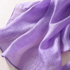 Foulard satiné long format