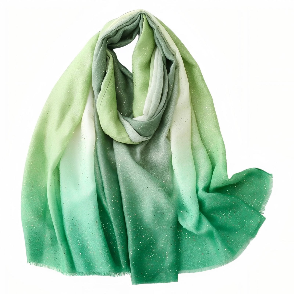 Foulard scintillant pour femme avec paillettes