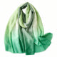 Emerald Green and Light Green