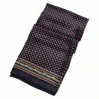 Foulard soyeux de luxe pour homme