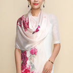 Foulard tendance en soie pour femme