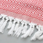 Fouta balnéaire en tissu éponge
