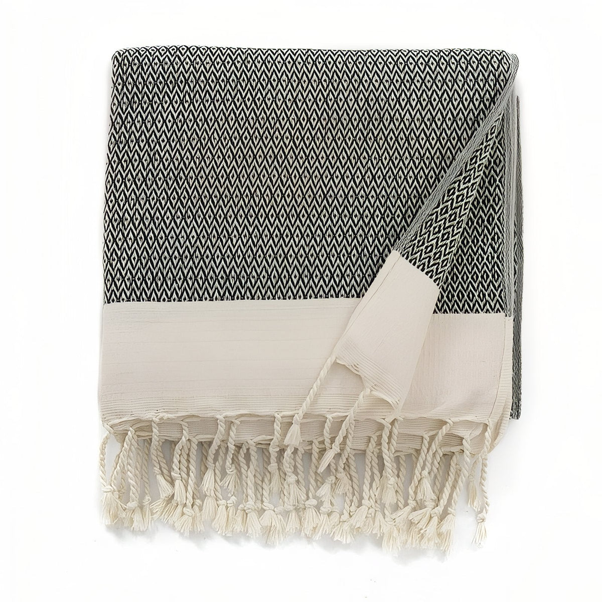 Fouta de plage décorée d’un motif