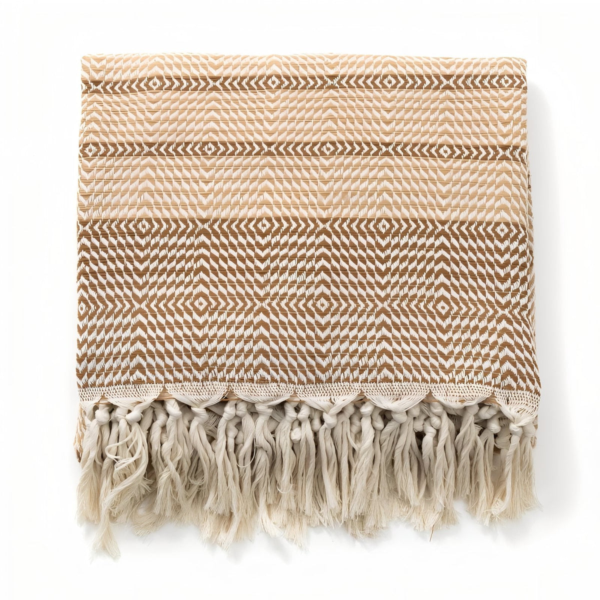 Fouta de plage en nid d'abeille