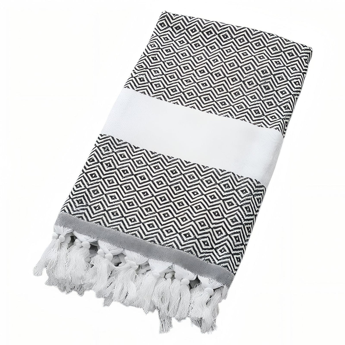 Fouta de plage en tissu éponge