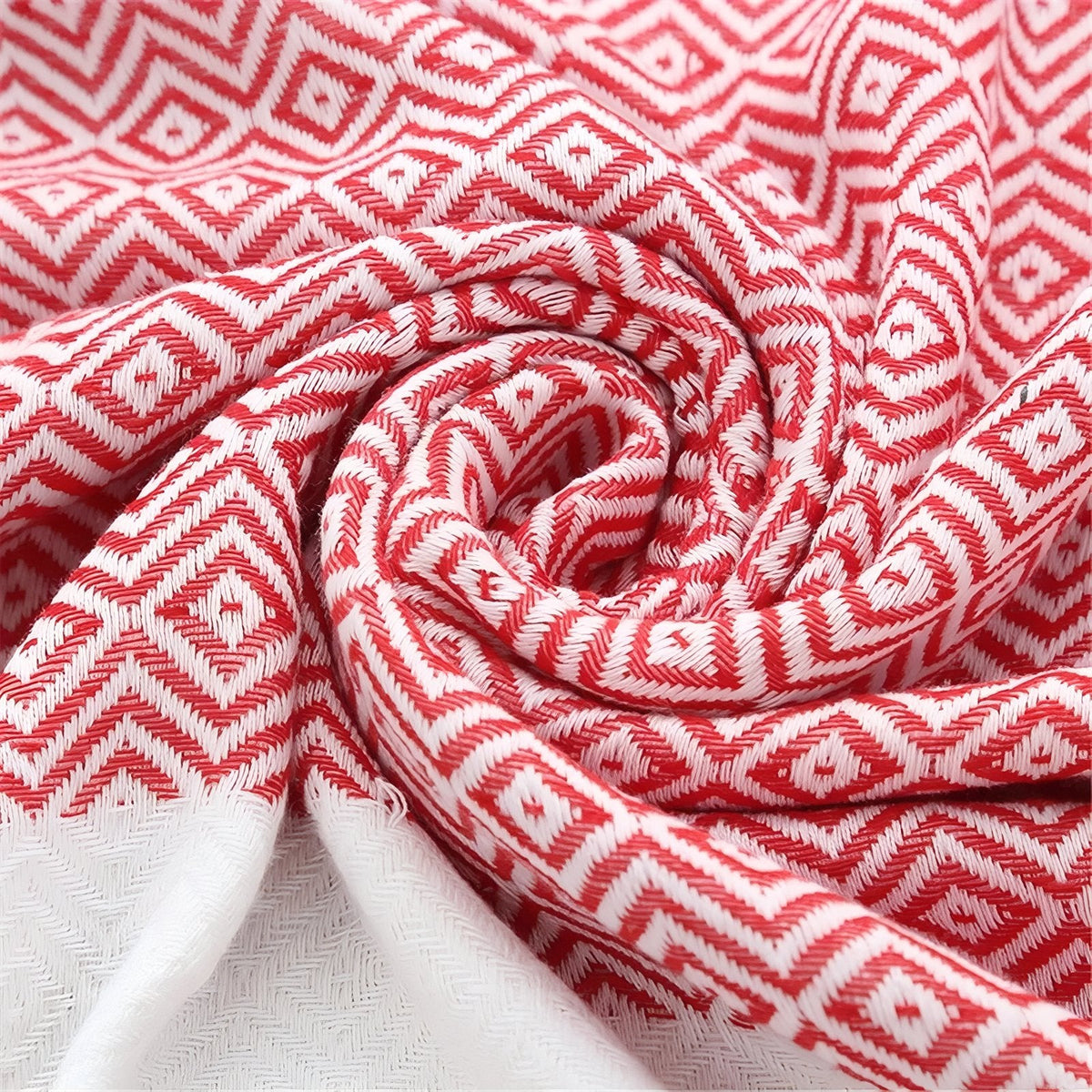 Fouta de plage façon éponge