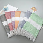 Fouta éponge pour la plage