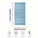 Fouta servant de serviette de plage