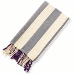Fouta utilisée comme drap de plage