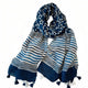 Blu navy a righe