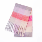 Grande écharpe multicolore pour femme