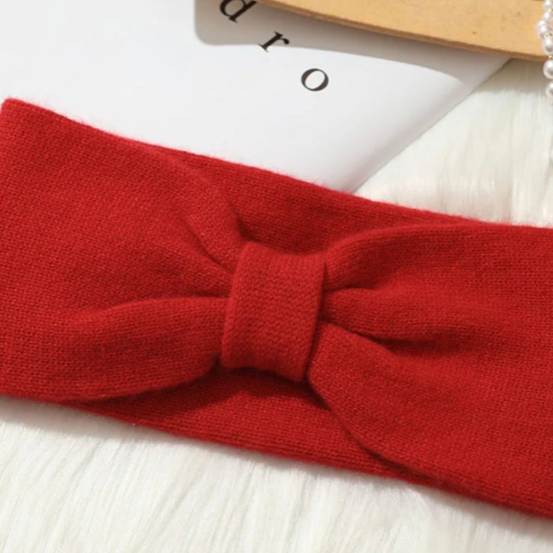 Headband confectionné en cachemire