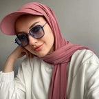 Hijab foulard avec casquette