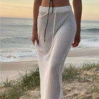 Jupe crochetée de plage