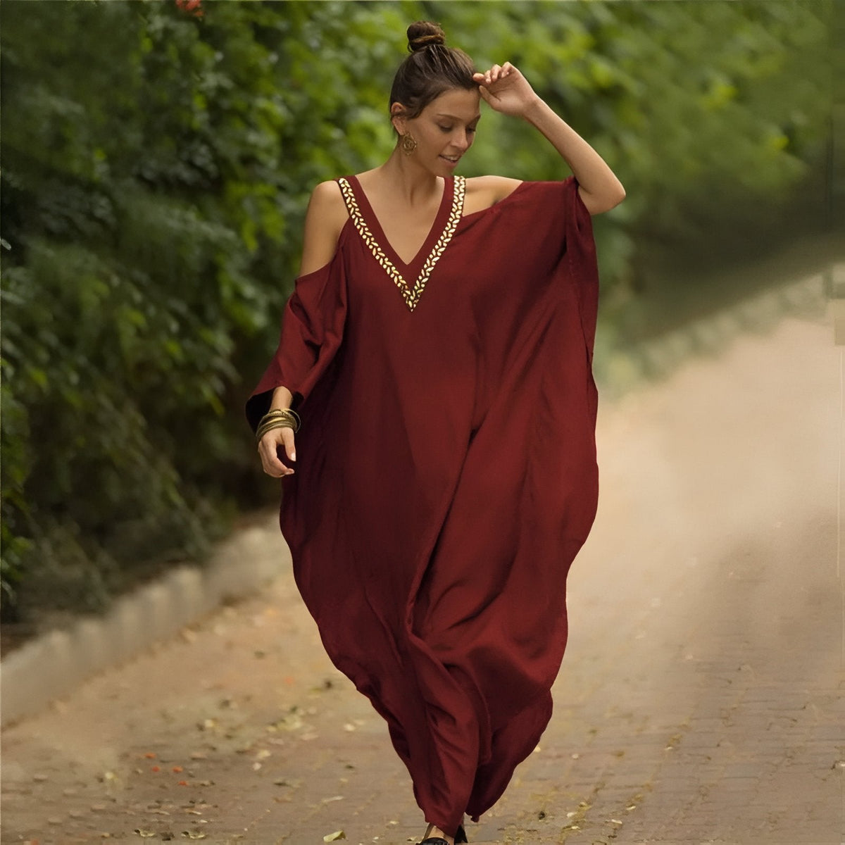 Kaftan pour femme de plage oriental