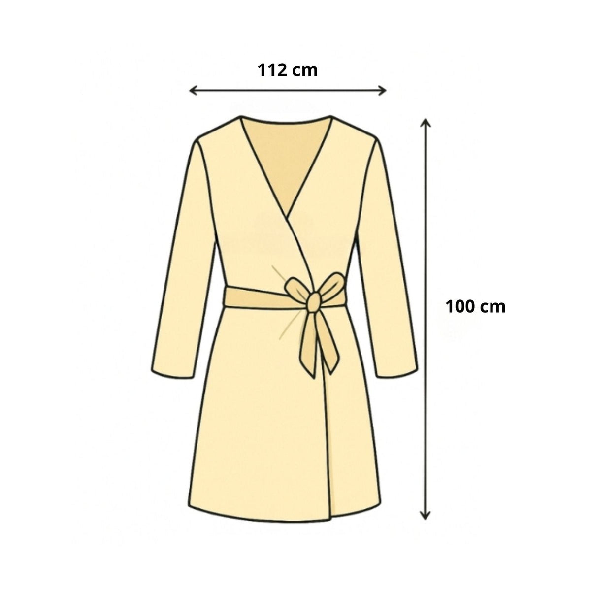 Kimono à coupe courte, vintage et ethnique