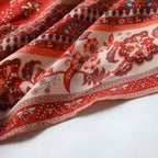 Kimono bohème ceinturé pour la plage