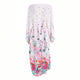Strandkleid Kimono Frühlingsfarben
