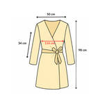 Kimono de plage réalisé en dentelle