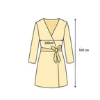 Kimono estival à franges de couleur blanche