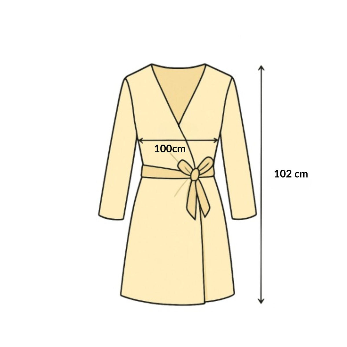 Kimono estival à franges de couleur blanche