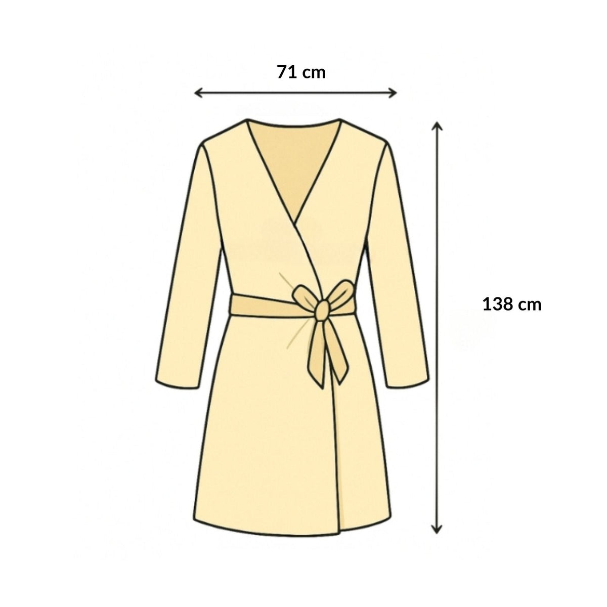 Kimono estival imprimé de plage au format grande taille
