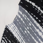 Kimono imprimé à lignes pour la plage