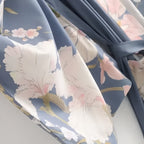 Kimono imprimé floral destiné à la plage