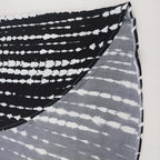 Kimono imprimé ligné de plage